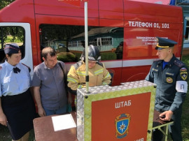 Огнеборцы села Красногорское всегда придут на помощь детям Огнеборцы села Красногорское всегда придут на помощь детям