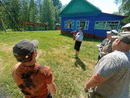 Огнеборцы села Красногорское всегда придут на помощь детям