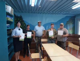 Огнеборцы села Красногорское всегда придут на помощь детям