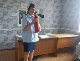 Демонстрационное пожарно-тактическое учение на базе ТК «Транс-Ойл»