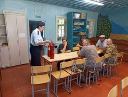 Огнеборцы села Красногорское всегда придут на помощь детям
