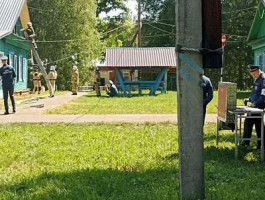 Огнеборцы села Красногорское всегда придут на помощь детям